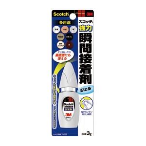【メール便発送】スリーエム スコッチ 強力瞬間接着剤ジェル 7005S 00062058