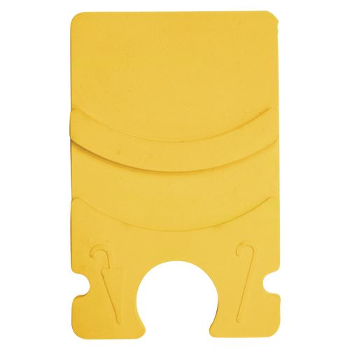 【メール便発送】新倉計量器 スティックラバー スッティックラバー イエロー 00023208【代引不可】