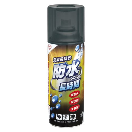 ●個装形態:エアゾール缶●性状:フッ素・シリコーン系はっ水剤●通気性を保ち、油もはじきます。●ノンフロン形。●衣類・スキーウェア・雨具・靴などの布・革製品用はっ水・防汚剤。●容量(ml):420●質量(g):384●ガス抜きキャップ付●主成分：フッ素・シリコーン系はっ水剤●原産国：日本