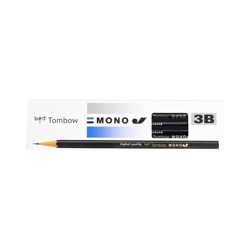 【メール便発送】トンボ鉛筆 鉛筆モノJ 3B MONO-J3B 00000592