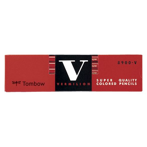 【メール便発送】トンボ鉛筆 赤鉛筆 8900 8900-V 00034840【代引不可】