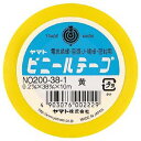 ヤマト ビニールテープ No200-38 黄 NO200-38-1 00047344【北海道・沖縄・離島配送不可】