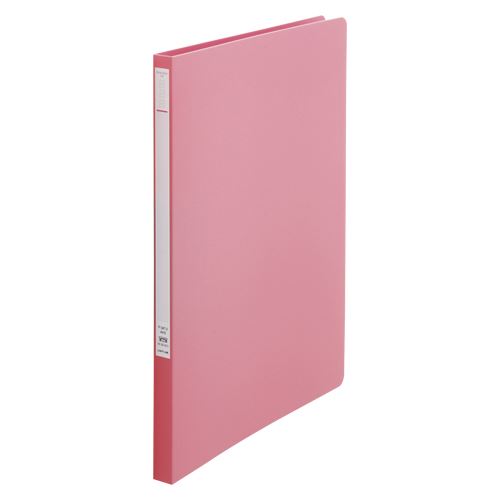 リヒトラブ パンチレスファイルA4 桃 F-347-2 00027978【北海道・沖縄・離島配送不可】