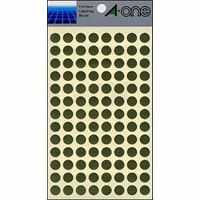 Stickers - 【メール便発送】エーワン カラーラベル9mm丸 金 07011 00033446【代引不可】