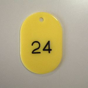クラウン 番号札 番号入〔大1-50〕 黄 CR-BG41-Y 00031232【北海道・沖縄・離島配送不可】