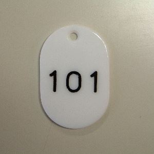 クラウン 番号札 番号入〔大101-150〕 白 CR-BG43-W 00031247【北海道・沖縄・離島配送不可】