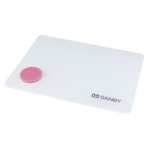 【メール便発送】サンビー 消せるメモ＆捺印マットS ピンク NM-S01 00024033【代引不可】