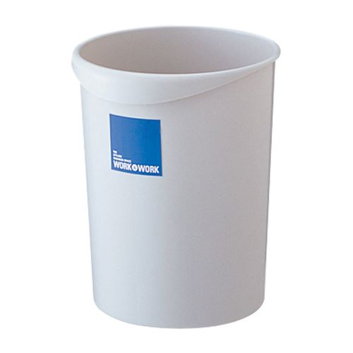 リス W＆W屑入れ 丸 12L GY マル12GY グレー 00048363【北海道・沖縄・離島配送不可】(3)