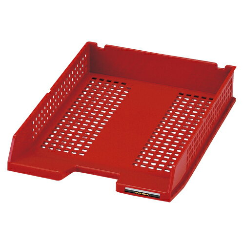 セキセイ シストレー A4 レッド STX-60-20 レッド 00015170【北海道・沖縄・離島配送不可】