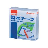 【メール便発送】ニチバン 製本テープ BK-25 銀 25X10 BK-25-10 ギン 00033339【代引不可】