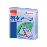 メール便発送商品（送料込み）※こちらの商品はメール便にて「ポスト投函」でのお届けになります。※代金引換はご利用いただけません。※お届け日時のご指定はできません。※宅配便送料別の商品と同梱の場合、宅配便の送料となります。※通常、出荷後1〜4日程度でのお届けとなります。※荷物問合せ番号よりお荷物の追跡が可能です。●幅25mm×10m巻●【綴じ枚数】3〜30枚(目安)●再生紙使用●基材：古紙パルプ配合率50%再生紙/粘着剤：アクリル系/はく離紙：ノンポリラミ紙●25mm×10m文書の簡単な製本、本・ノートの補強・補修に便利な製本テープです！丈夫で色落ちしません。【特長】・仕様書や文書などの簡易製本、本やノートの補強/補修に便利です。・耐磨耗性に富み、耐折性にも優れていますので色が落ちたりしません。・テープは古紙パルプ配合率50％の再生紙を使用しています。・はく離紙は古紙パルプ配合率100％の再生紙を使用し、再生も可能です。・裏紙にスプリット（切れ目）が入っていますので、はがしやすく位置合わせに便利です。・耐候性/耐老化性にすぐれた粘着剤を使用しています。・カラーはパステルブルーです。【使用方法】・背張り/製本/補修/補強にお使いいただけます。