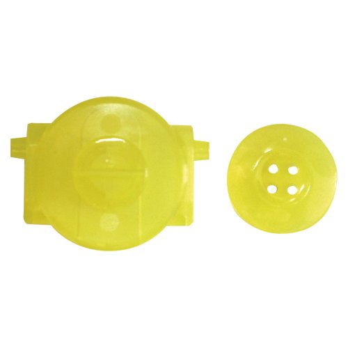 【メール便発送】 クリップウェア まーるい開かずピンちゃん 黄 MA-033Y 00006440 【代引不可】