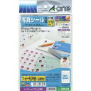 【メール便発送】 エーワン デジカメ専用MYプリシール光沢紙20面 29604 00973462 【代引不可】