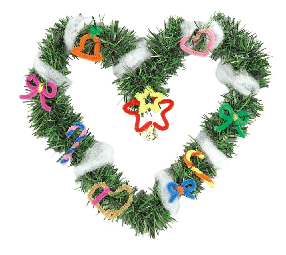 フジックスのアーテック クリスマスリース作り 417 [クリスマス用品] 【北海道・沖縄・離島配送不可】｜アングル2