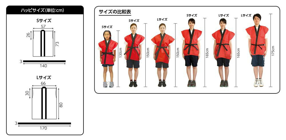 （まとめ買い）アーテック カラー不織布ハッピ子供用袖無 Sサイズ 黒(黄襟) 3264 ...