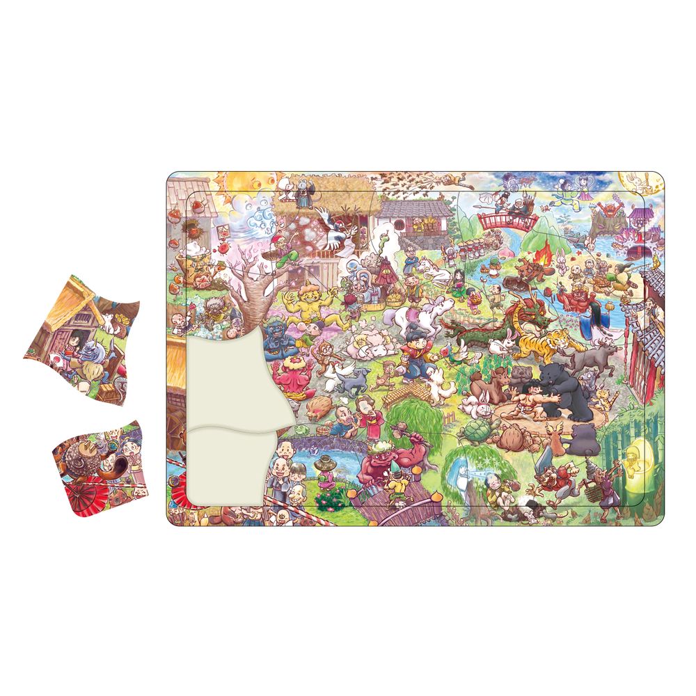 （まとめ買い）アーテック むかしばなしパズル 3280 〔×10セット〕 [おもちゃ・知育玩具] 【北海道・沖縄・離島配送不可】