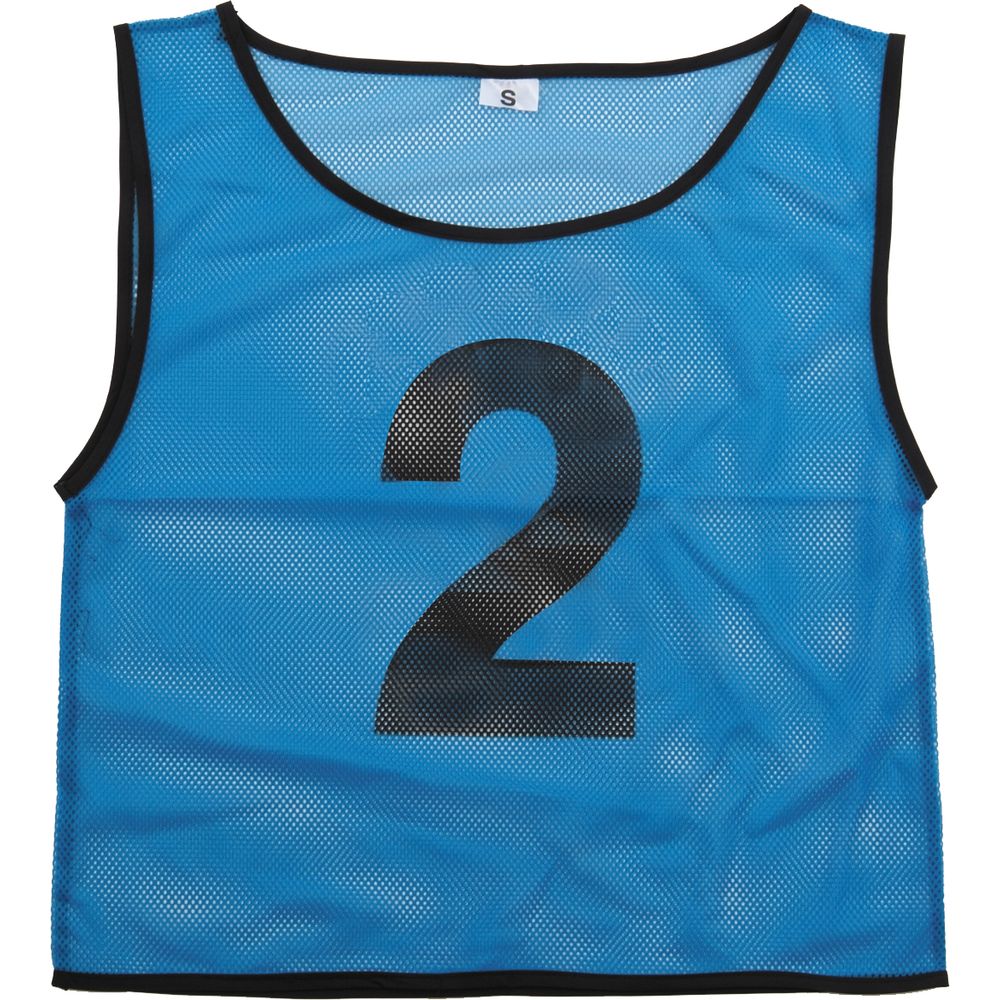 （まとめ買い）アーテック チームベスト 大 ナンバー入り 10枚組(ナンバー1～10) 青 4501 〔×3セット〕 [イベント衣装・コスチューム] 【北海道・沖縄・離島配送不可】