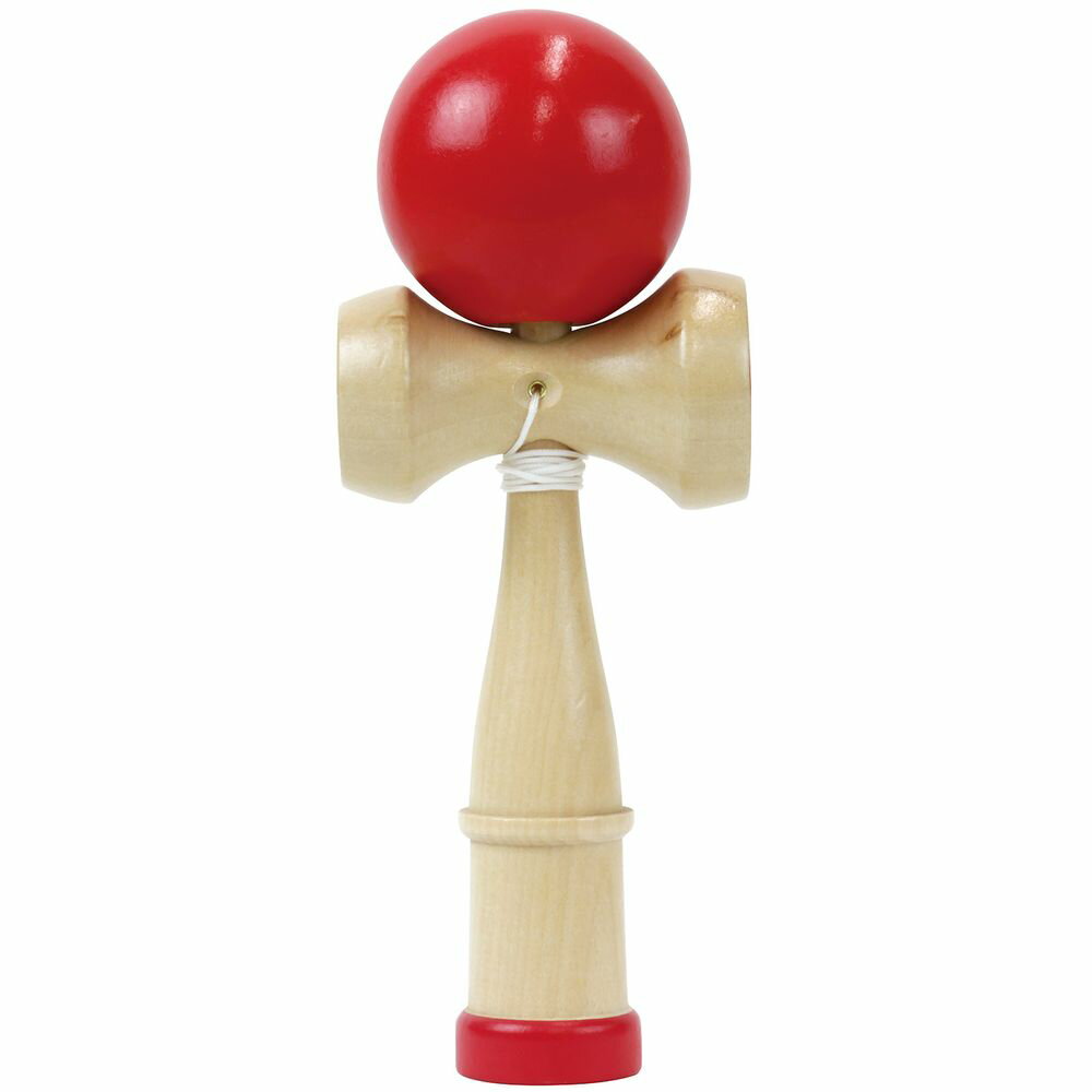 （まとめ買い）アーテック カラーけん玉 赤 6915 〔×3セット〕 [おもちゃ・木製玩具] 【北海道・沖縄・離島配送不可】