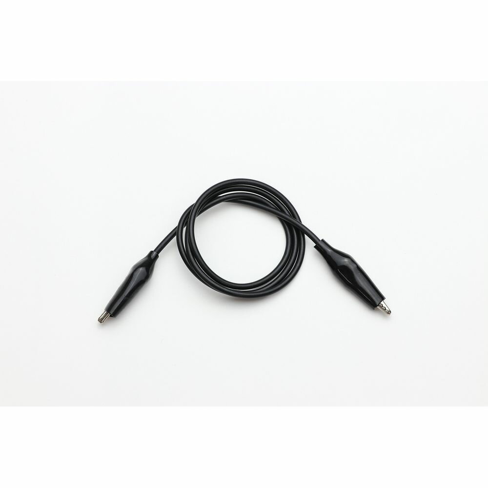 【メール便発送】アーテック みのむしリード線(黒) 8173 [教材用品]