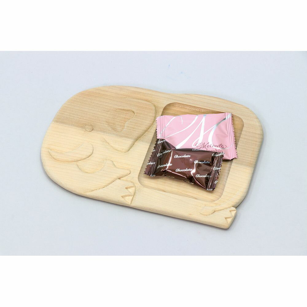 【メール便発送】アーテック 木彫皿(桂) 13595 [美術・画材用品]