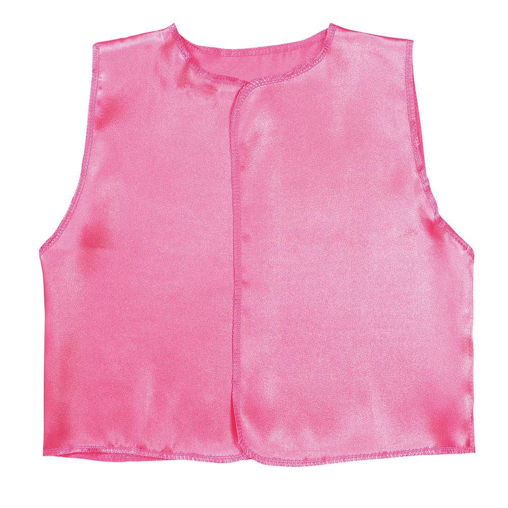 （まとめ買い）アーテック ソフトサテン ベスト Jサイズ 桃 14999 〔×5セット〕 [イベント衣装・コスチ..