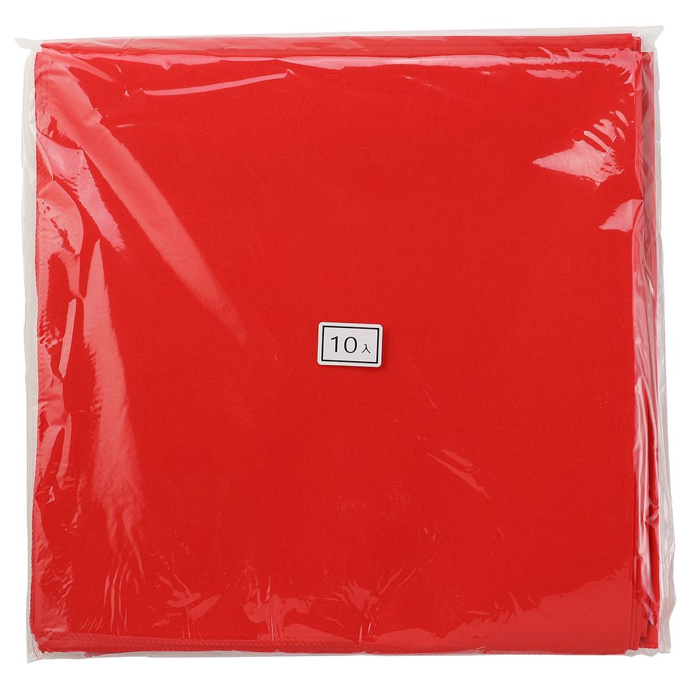 アーテック バンダナ無地 赤 10枚組 18178 [イベント衣装・コスチューム] 【北海道・沖縄・離島配送不可】