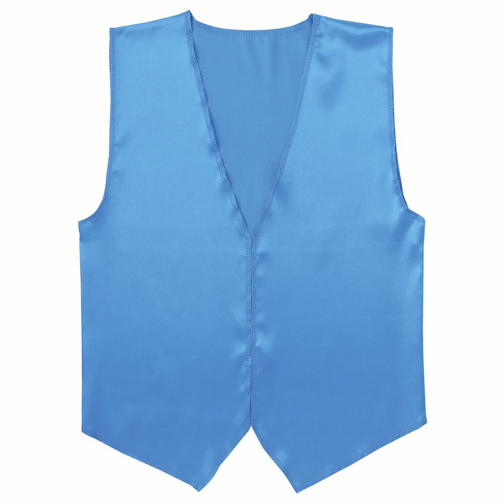 アーテック ソフトサテン ベストVネックタイプ Sサイズ 青 18612 [イベント衣装・コスチューム] 【北海道・沖縄・離島配送不可】