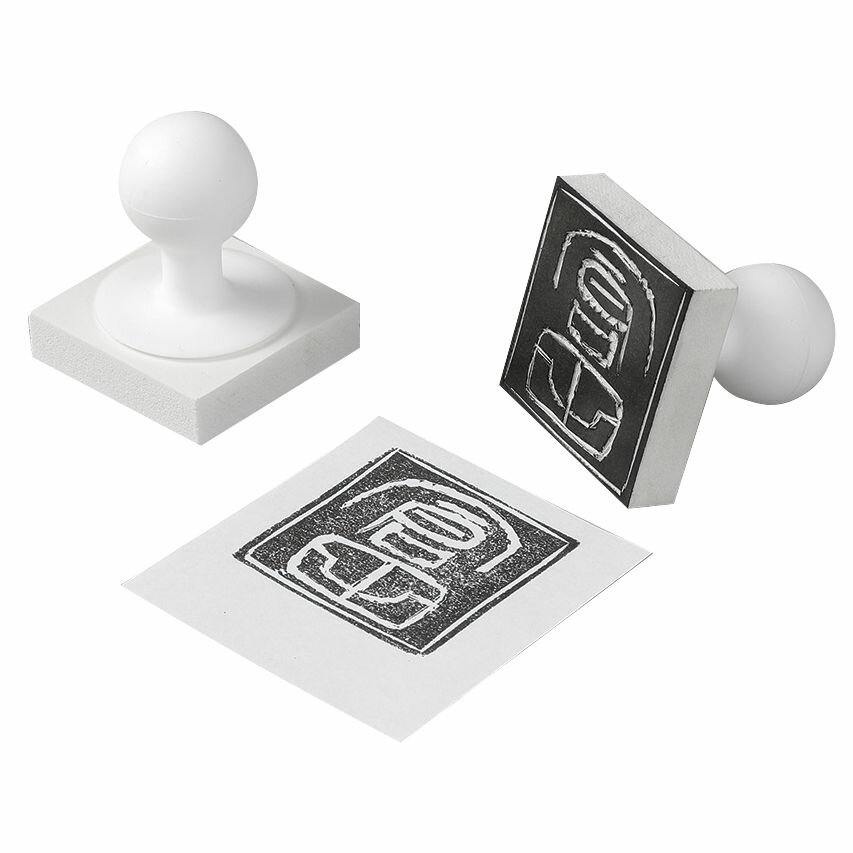 【メール便発送】アーテック 白彫板印鑑づくり 23440 [ホビー・工作用品]