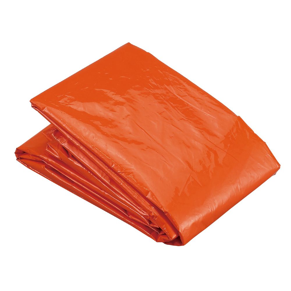 （まとめ買い）アーテック 静音防寒ポンチョ(オレンジ) 52148 〔×5セット〕 [防災用品] 【北海道・沖縄・離島配送不可】