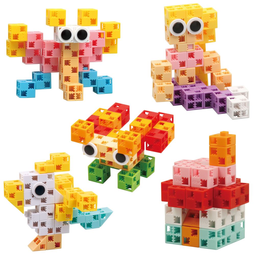 （まとめ買い）アーテック Artecブロック バケツ220 パステル 220pcs 76537 〔×3セット〕 【北海道・沖縄・離島配送不可】