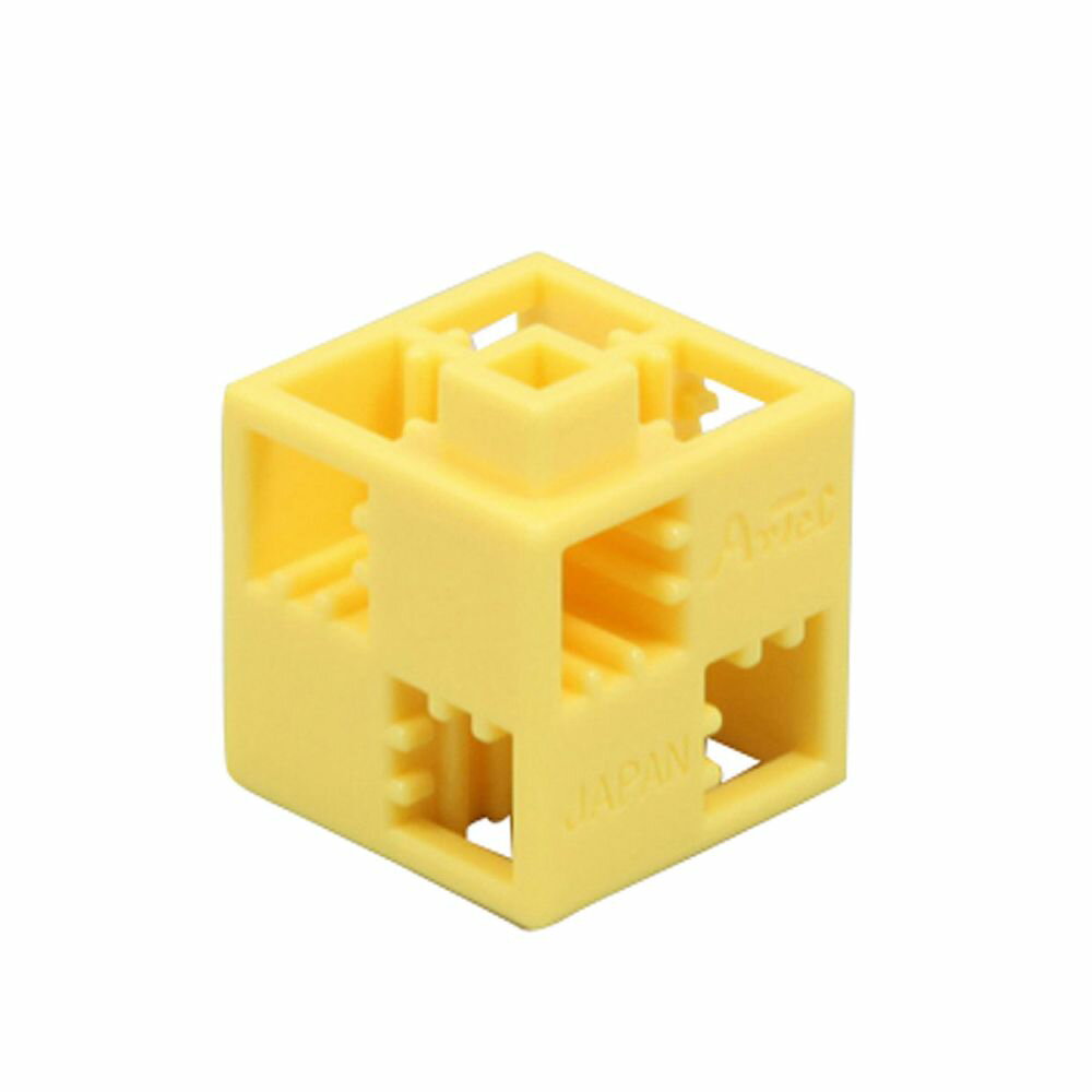 （まとめ買い）アーテック Artecブロック パーツ単品 基本四角 24P 黄 77741 〔×3セット〕 【北海道・沖縄・離島配送不可】