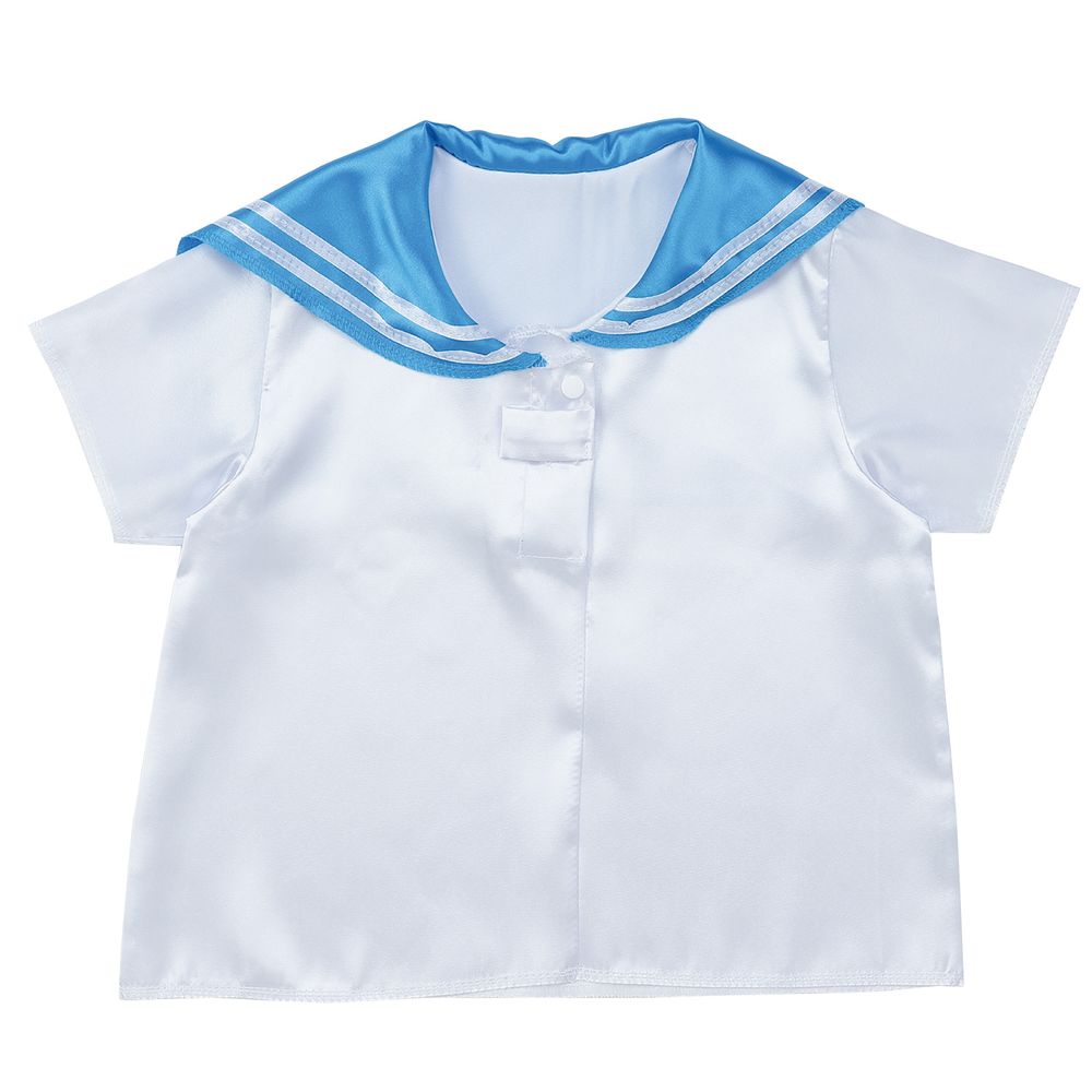 （まとめ買い）アーテック ソフトサテン セーラー服 C 青 18853 〔×5セット〕 [イベント衣装・コスチューム] 【北海道・沖縄・離島配送不可】
