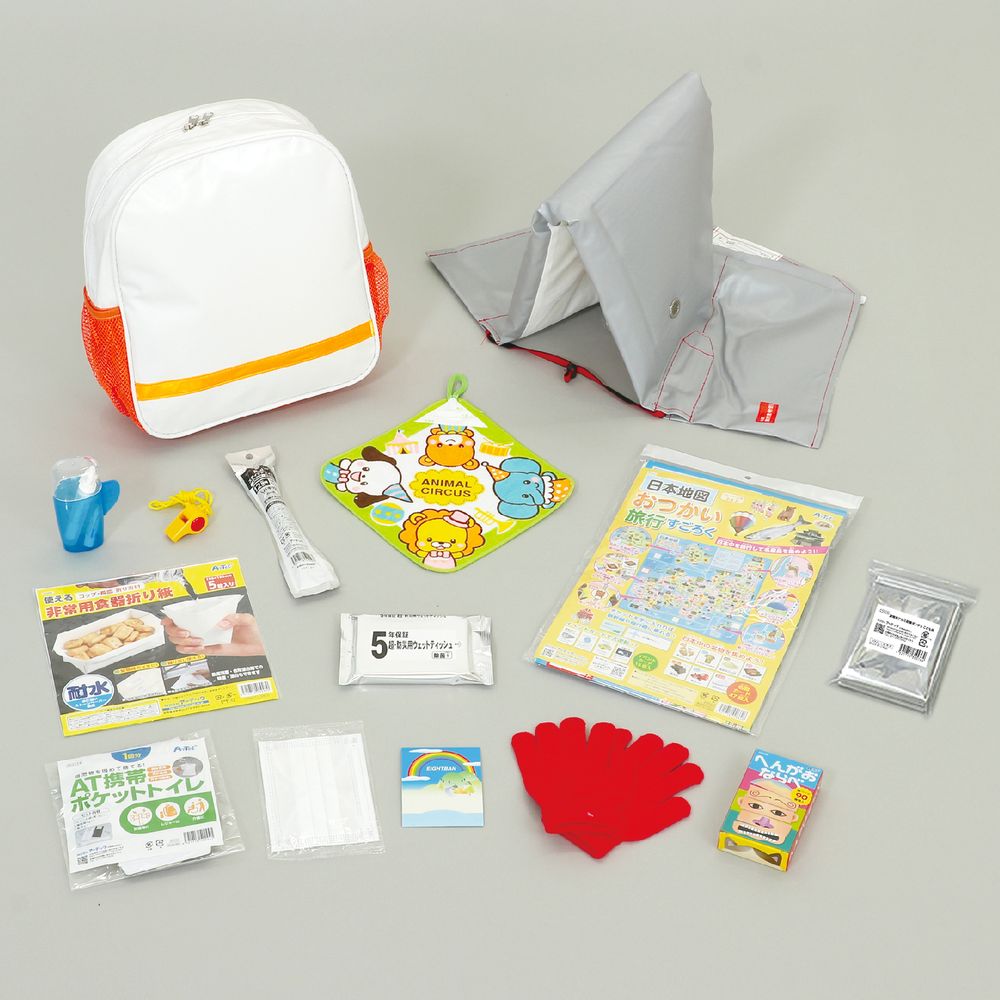 （まとめ買い）アーテック 子ども用防災セットII 35659 〔×3セット〕 [防災用品] 【北海道・沖縄・離島配送不可】