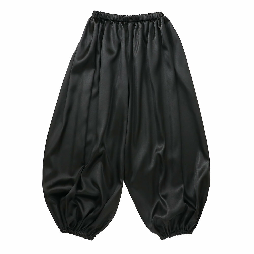 （まとめ買い）アーテック 衣装ベース ソフトサテン サルエルパンツ 黒 Mサイズ 18762 〔×3セット〕 [イベント衣装・コスチューム] 【北海道・沖縄・離島配送不可】