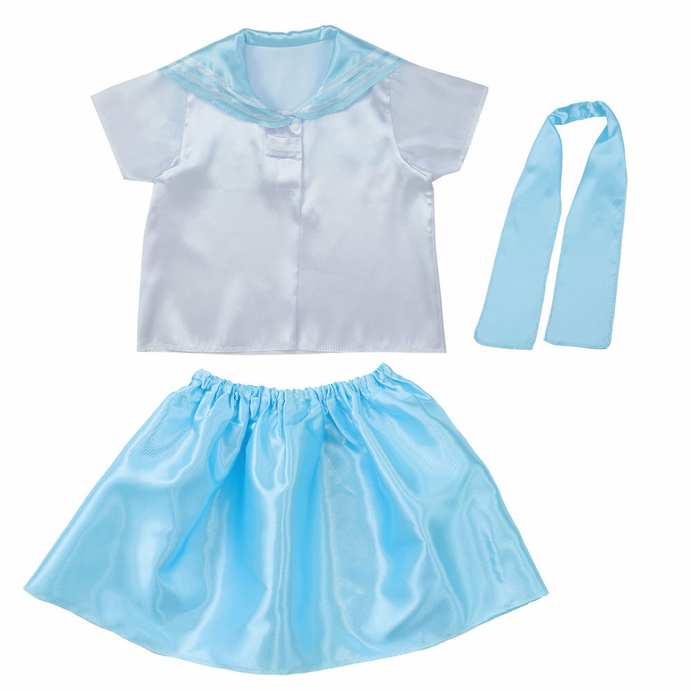樂天商城 - （まとめ買い）アーテック キッズコスプレ衣装 セーラー服 ライトブルー×ライトブルー 19274 〔×3セット〕 [イベント衣装・コスチューム] 【北海道・沖縄・離島配送不可】