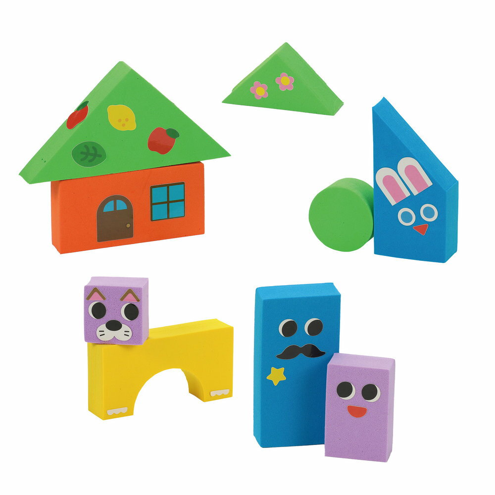(Bulk purchase) Artec EVA Block Set 22101 [x5 sets] [Toys/Educational toys] [Shipping not available to Hokkaido, Okinawa, and remote islands]