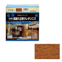 (まとめ買い)アサヒペン 水性高耐久2液ウレタンニス ゴールデンオーク 600gセット 〔×3〕【北海道・沖縄・離島配送不可】