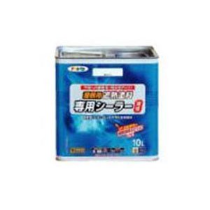 （まとめ買い）アサヒペン 油性屋根用遮熱塗料専用シーラー 10L ホワイト 〔3缶セット〕【北海道・沖縄・離島配送不可】