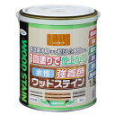 (まとめ買い)アサヒペン 木部水性塗料 水性強着色ウッドステイン 1.6L レッドオーク 〔×3〕 【北海道・沖縄・離島配送不可】