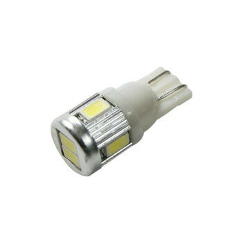 BREEZY NANIYA LEDバルブ T10 6SMD 2個セット ホワイト A06S-W 【北海道・沖縄・離島配送不可】 1