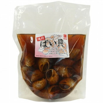 マルヨ食品　味付ばい貝　500g×10個　05290 【北海道・沖縄・離島配送不可】 1