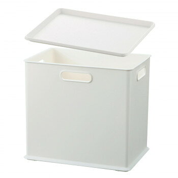 収納用品 natura(ナチュラ) インボックス SD+プレート 各4個組 ホワイト NIB-SD4PS4 WH-4 【北海道・沖縄・離島配送不可】