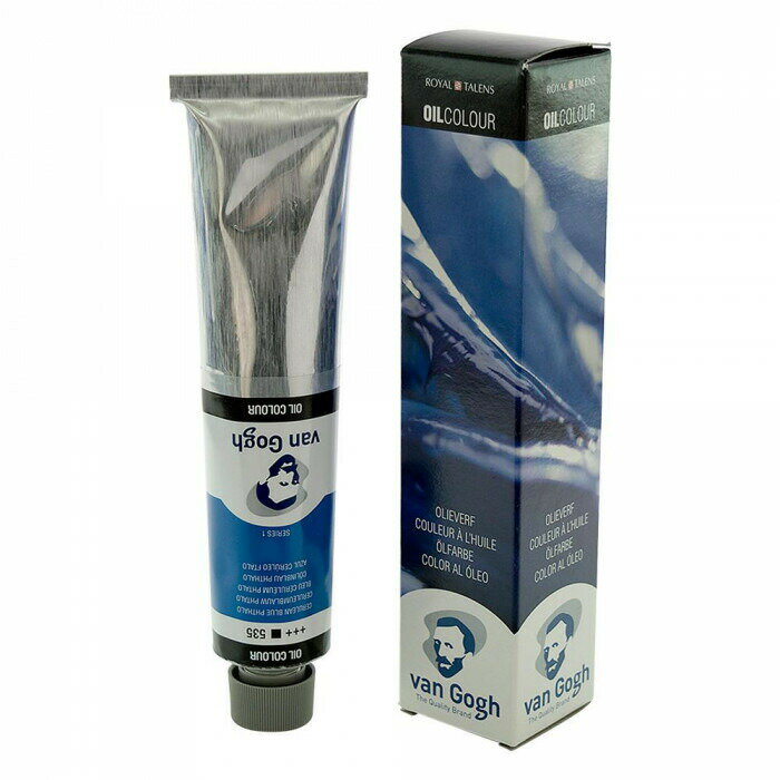 ターレンス　ヴァンゴッホ油絵具　200ml　T0208-535　セルリアンブルーフタロ　422713 【北海道・沖縄・離島配送不可】