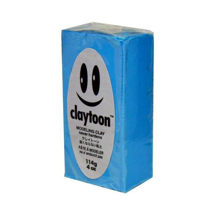 MODELING CLAY(モデリングクレイ)　claytoon(クレイトーン)　カラー油粘土　スカイ...