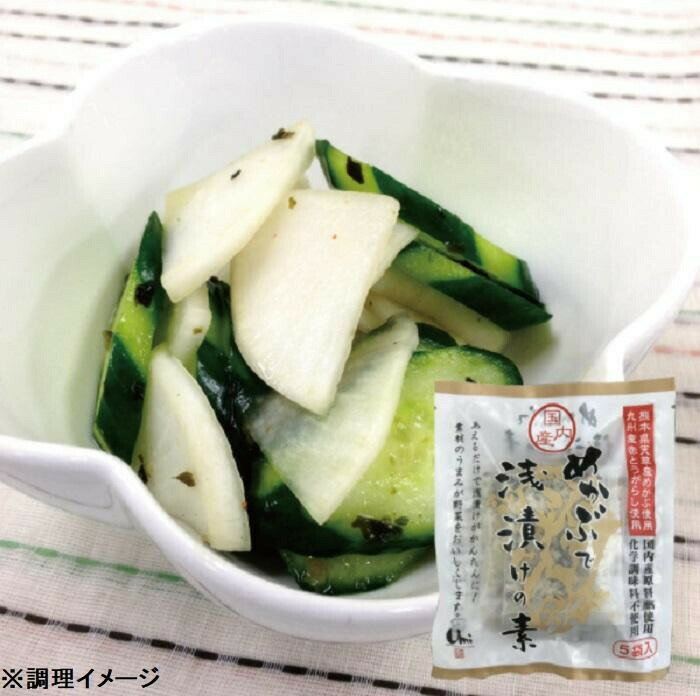 めかぶで浅漬けの素 (7g×5袋)16セット J10-001 【北海道・沖縄・離島配送不可】