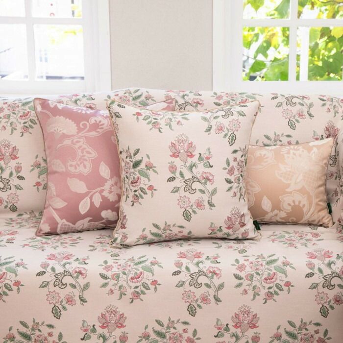 川島織物セルコン ミントン ハドンホール 背当クッションカバー 45×45cm LL1220 P ピンク 【北海道・沖縄・離島配送不可】 [3]