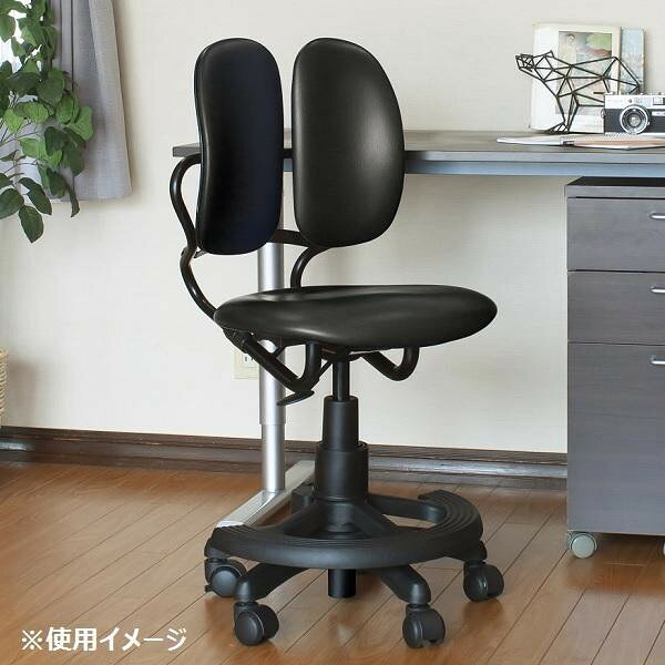 DUOREST(デュオレスト) 回転椅子 DR-289BY (BLACK) 【北海道・沖縄・離島配送不可】