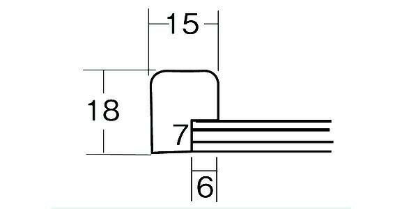 大額 5266 変形額 100×100正円 ブラウン 【北海道・沖縄・離島配送不可】