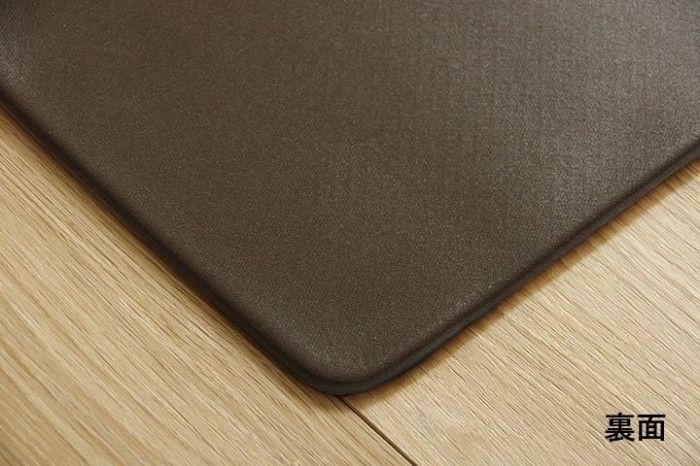 北欧風拭けるキッチンマット 約45×120cm ピンク 3495269 【北海道・沖縄・離島配送不可】 fujix-12435744 フジックス サンプル画像3