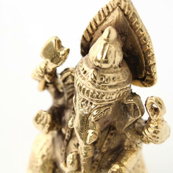 真鍮ガネーシャ (S) I 10720800461 【北海道・沖縄・離島配送不可】